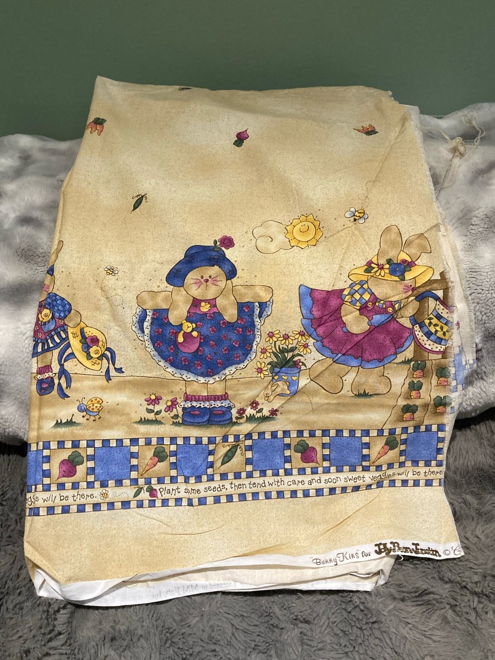 Bunny Kins for Holly Pond Hill Cotton Fabric